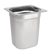 Vogue GN-Bak | RVS | 1/6 GN | Hoogte 200mm | 176x162x200(h)mm