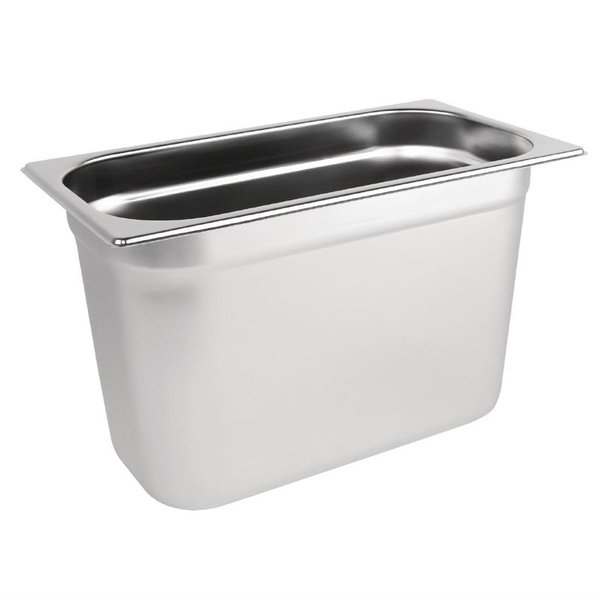GN-Bak | RVS | 1/3 GN | Hoogte 200mm | 325x176x200(h)mm