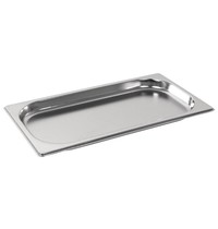 Vogue GN-Bak | RVS | 1/3 GN | Hoogte 20mm | 325x176x20(h)mm 