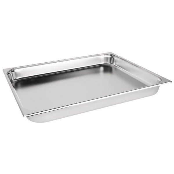GN bak RVS 1/2 - 19L | 650x530x65(h)mm