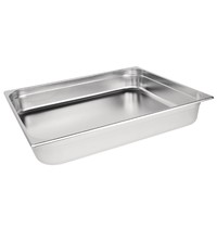 Vogue GN bak RVS 2/1 - 29L | 650x530x100(h)mm 