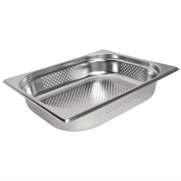 GN bak RVS geperforeerd 1/2 - 4L | 325x265x65(h)mm