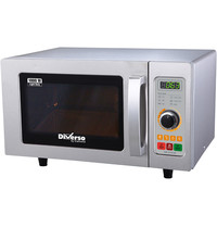 Diverso by Diamond Microgolfoven in RVS 25L | 1kW/h | Mechanisch bedieningspaneel | 511x430x311(h)mm