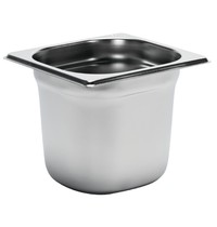 Gastro M GN-Bak | RVS | 1/6 GN | Hoogte 150mm | 176x162x150(h)mm