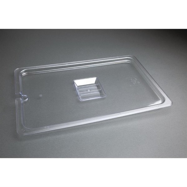GN deksel polycarbonaat met lepeluitsparing 1/1 | 530x325mm