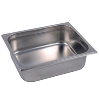 Gastro M GN-Bak | RVS | 1/2 GN | Hoogte 65mm | 325x265x65(h)mm 