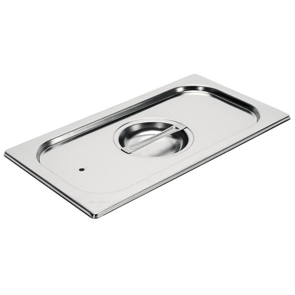 GN RVS deksel met siliconen afdichting 1/3 | 325(b)x176(d)cm