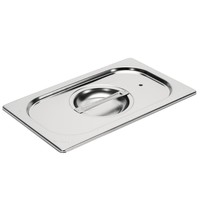 Gastro M GN RVS deksel met siliconen afdichting 1/4 | 265(b)x162(d)cm 
