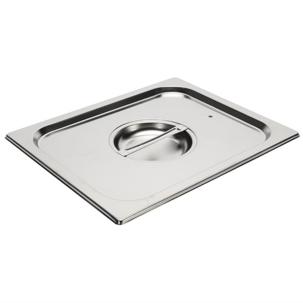 GN deksel RVS met siliconen afdichting 1/2 | 325(b)x265(d)cm