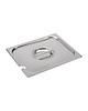 Gastro M GN deksel RVS met lepeluitsparing 1/2 | 325(b)x265(d)mm 
