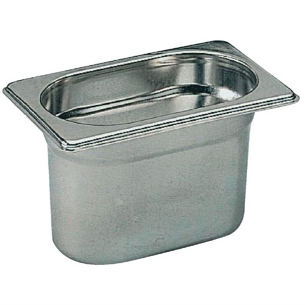 GN bak RVS 1/9 - 0,8L | 176x108x100(h)mm