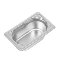 Vogue GN bak RVS 1/9 -600ml | 108x176x65(h)mm