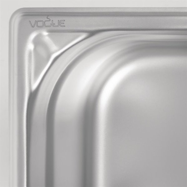 GN bak RVS 1/6 - 2,2L | 162x176x150(h)mm