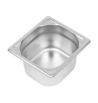 Vogue GN-Bak | RVS | 1/6 GN | Hoogte 100mm | 176x162x100(h)mm 