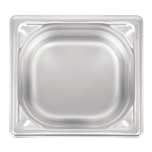 GN-Bak | RVS | 1/6 GN | Hoogte 100mm | 176x162x100(h)mm