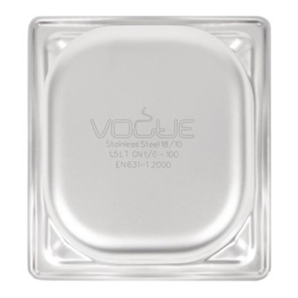 GN bak RVS 1/6 - 1.7L | 162x176x100(h)mm