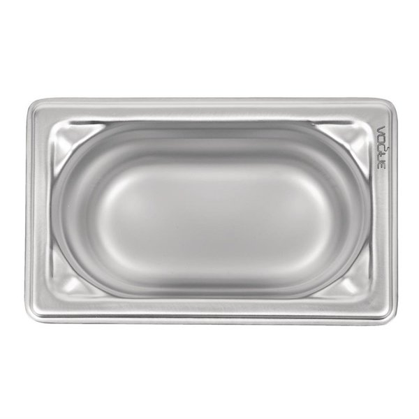 GN bak RVS 1/9 - 80cl | 108x176x100(h)mm
