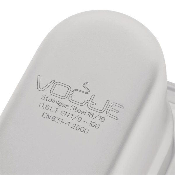 GN bak RVS 1/9 - 80cl | 108x176x100(h)mm