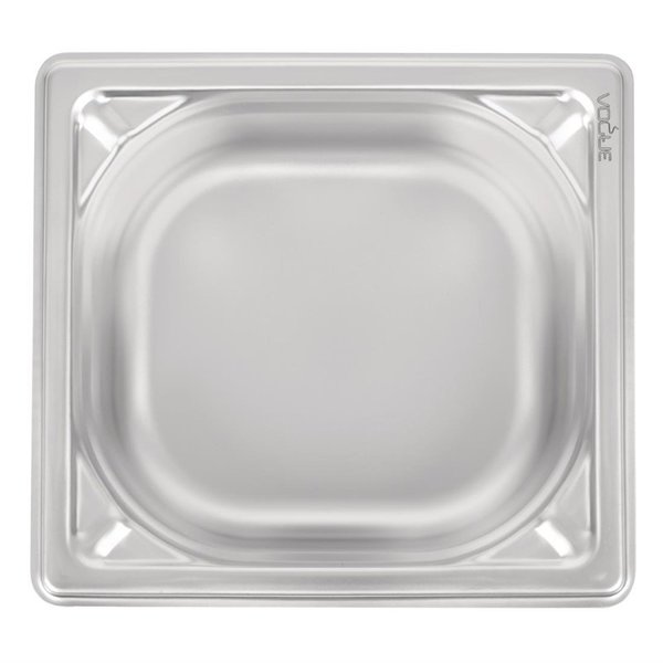 GN-Bak | RVS | 1/6 GN | Hoogte 65mm | 176x162x65(h)mm