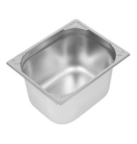 Vogue GN-Bak | RVS | 1/2 GN | Hoogte 200mm | 325x265x200(h)mm