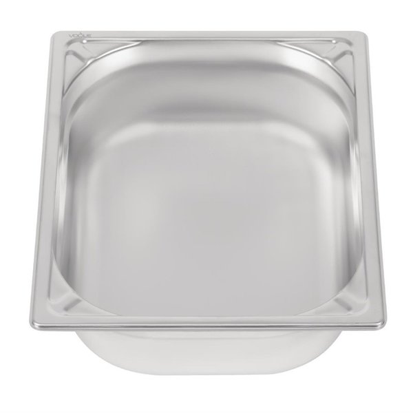 GN-Bak | RVS | 1/2 GN | Hoogte 100mm | 325x265x100(h)mm