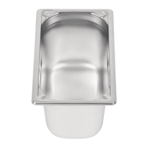 GN-Bak | RVS | 1/4 GN | Hoogte 150mm | 265x162x150(h)mm