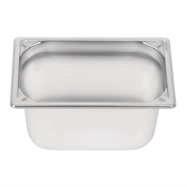 GN bak RVS 1/4 - 4L | 162x265x150(h)mm