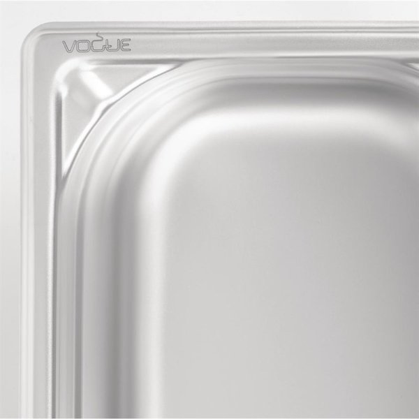 GN bak RVS 1/4 - 2,5L | 162x265x100(h)mm