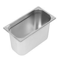 Vogue GN-Bak | RVS | 1/3 GN | Hoogte 200mm | 325x176x200(h)mm