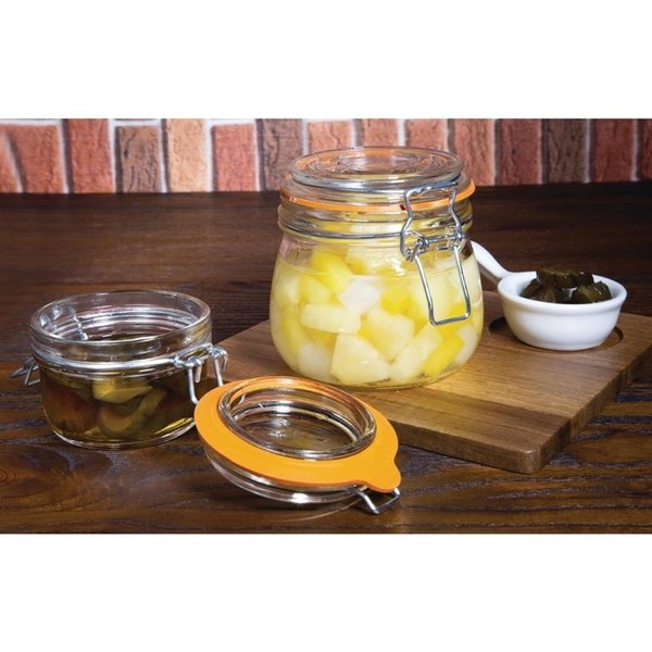Conservenpotten set glas 12,5cl | 6 stuks | 7(Ø)x7(h)cm
