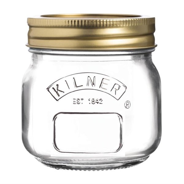 Weckpot glas met schroefdeksel 0,5L