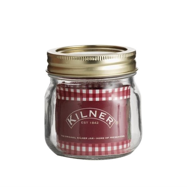 Weckpot glas met schroefdeksel 0,5L