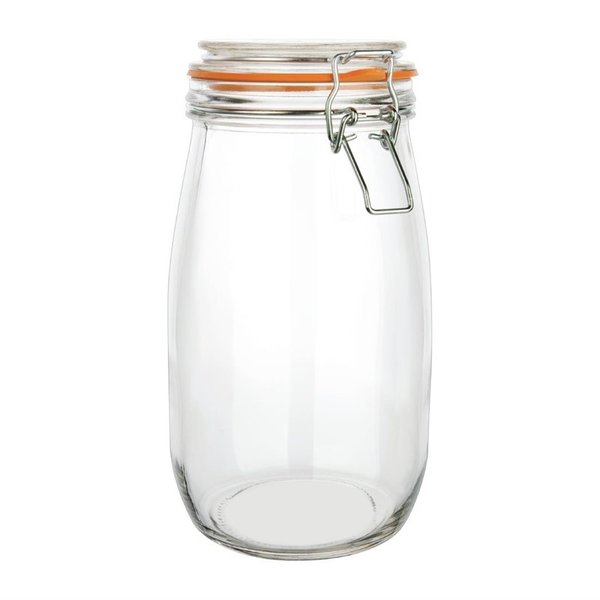Conservenpot glas 1,5L | 8,9(Ø)x22,2(h)cm