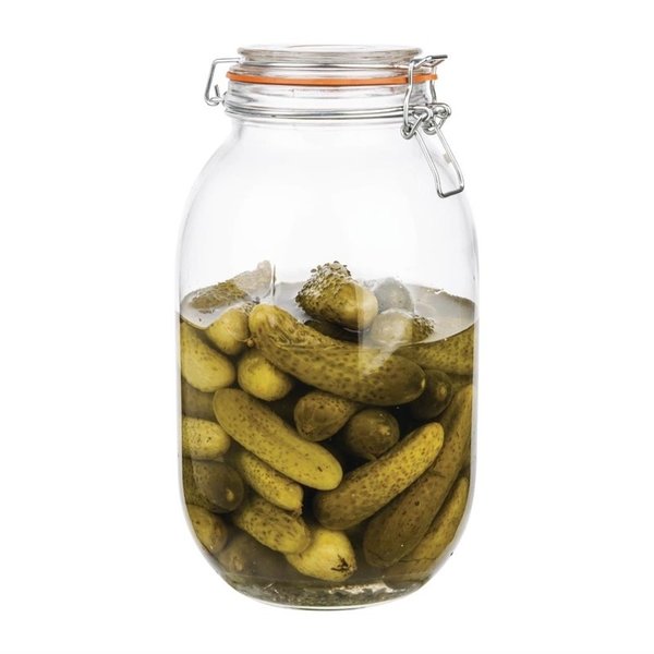 Conservenpot glas 3L | 13,5(Ø)x28,5(h)cm