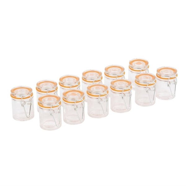 Conservenpot glas mini 5cl | 12 stuks