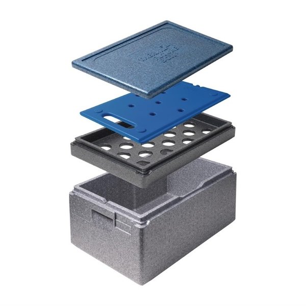 Koelelement houder voor 1/1 GN thermobox | 400x600x85(h)mm