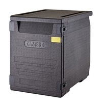 Cambro Voedselcontainer geïsoleerd voorlader zonder rails 126L | 60x40 kratten | 540x770x687(h)mm 