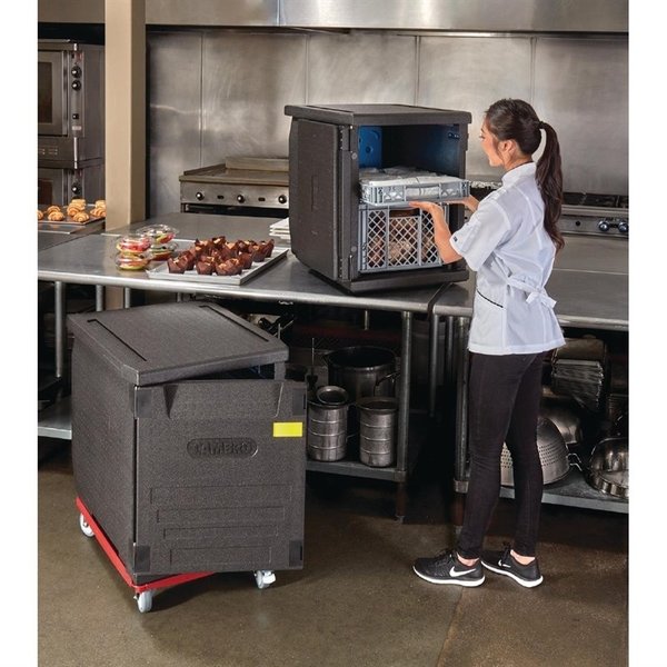 Voedselcontainer geïsoleerd voorlader zonder rails 126L | 60x40 kratten | 540x770x687(h)mm
