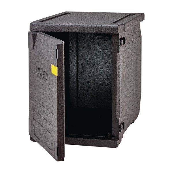 Voedselcontainer geïsoleerd voorlader zonder rails 126L | 60x40 kratten | 540x770x687(h)mm