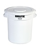 Rubbermaid Brute ronde container wit 121,1L | 55,9(Ø)x69,2(h)mm 