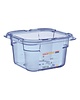 Araven Voedseldoos blauw | 1/6 GN | 176x162x100(h)mm 