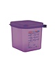 Araven Voedseldoos polypropyleen 2,6L | 1/6 GN | 176x162x150(h)mm 