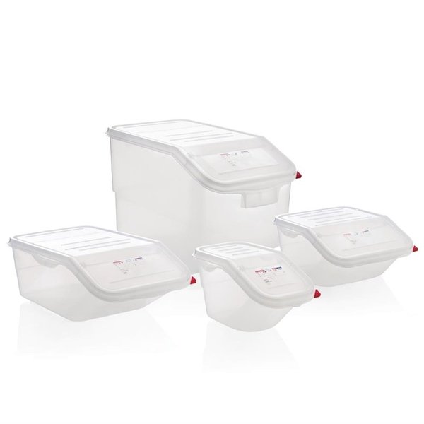 Ingrediëntenbak transparant 50L | 565x340x400(h)mm