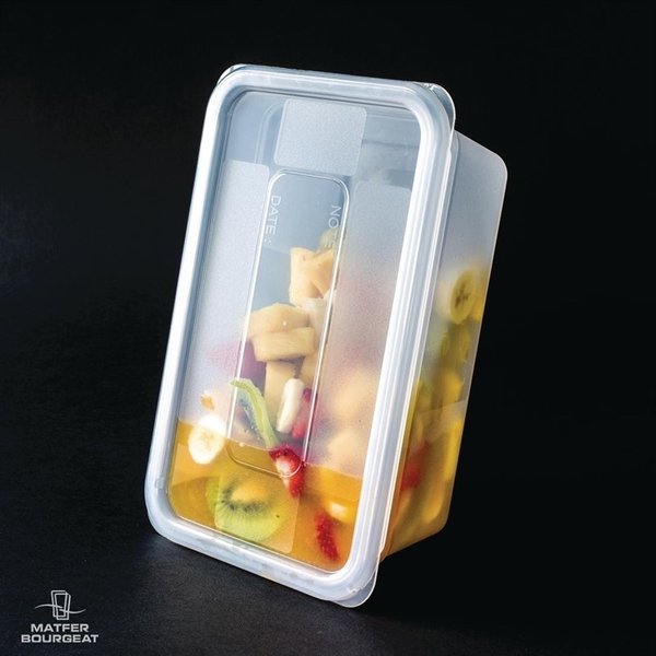 Voedseldoos zware uitvoering 8L | 2/3 GN | 4 stuks | 354x325x100(h)mm