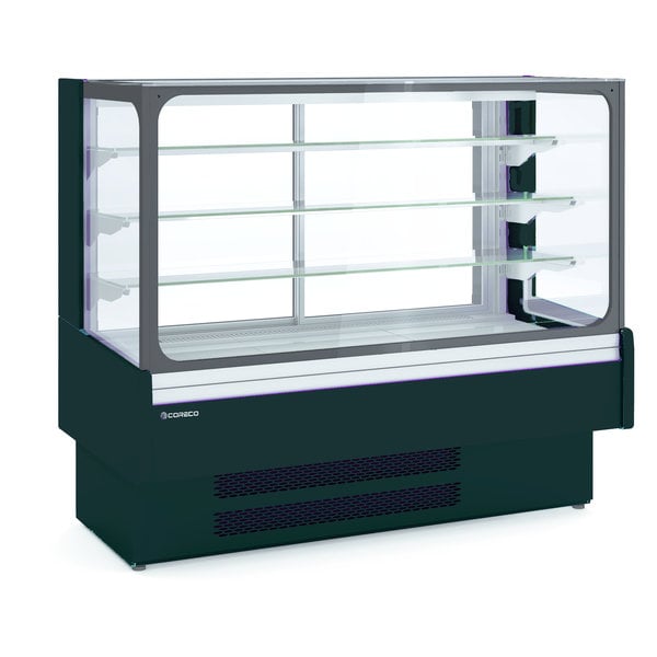 Koelvitrine | 490L | Zwart | +14°C/+17°C | 4 Schappen | 1300x730x1379(h)mm