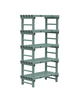 Gastro-Inox Eurostelling kunststof | 5 schappen | 500mm diep | 1850mm hoog 