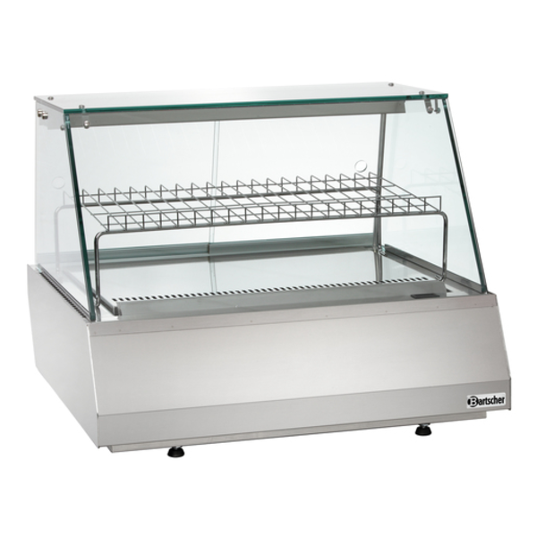 Koelvitrine | 110L | 2/1 GN | Grijs | +6°C/+10°C | 2 Schappen | 750x775x600(h)mm