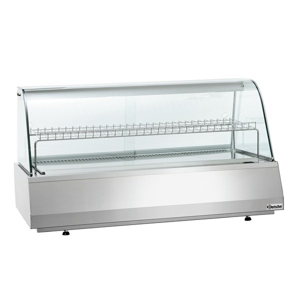 Koelvitrine | 165L | 3/1 GN | Grijs | +6°C/+10°C | 2 Schappen | 1072x783x593(h)mm
