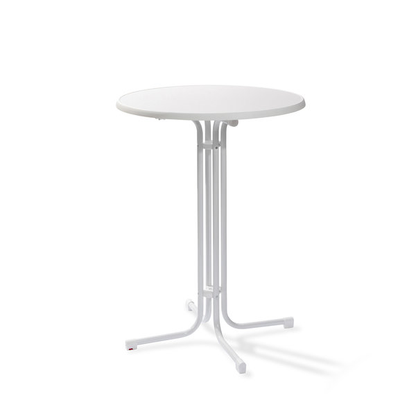 Partytafel Berlin wit |  Ø70x70x109(h)mm