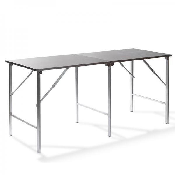 Inklapbare Werktafel | RVS | 2000x800x900(h)mm
